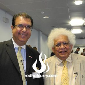 June 2012 - With Lord Desai at CISI seminar